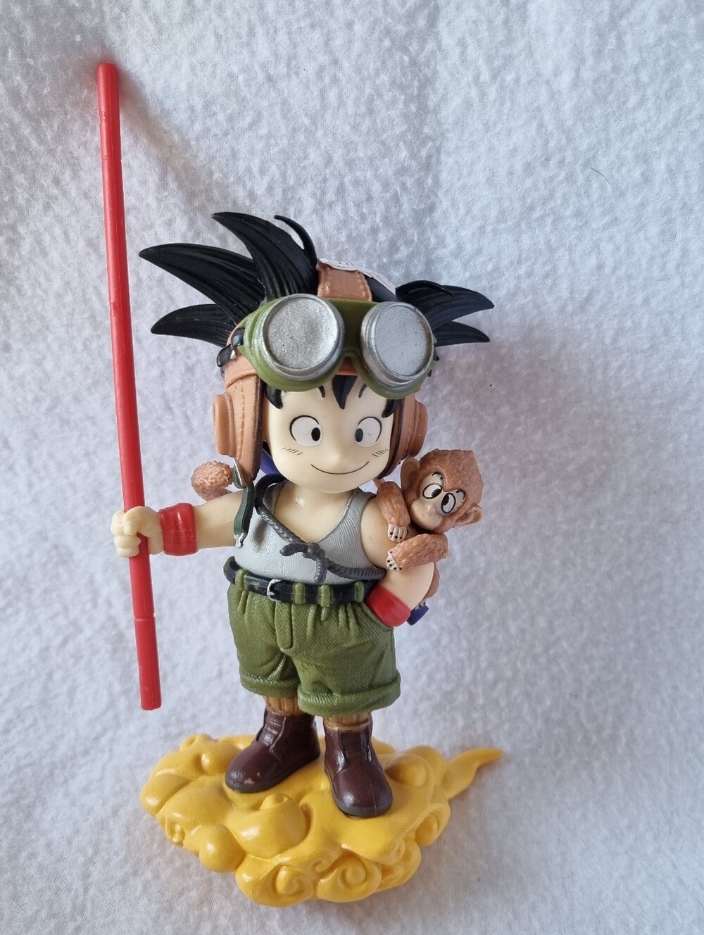 Dragon Ball Z Cartoon Goku Figure Car Study Table Desk Collectible Figural Toy
